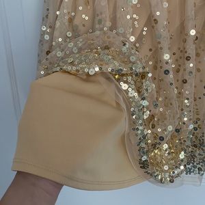 Delia’s beige sequins dress!